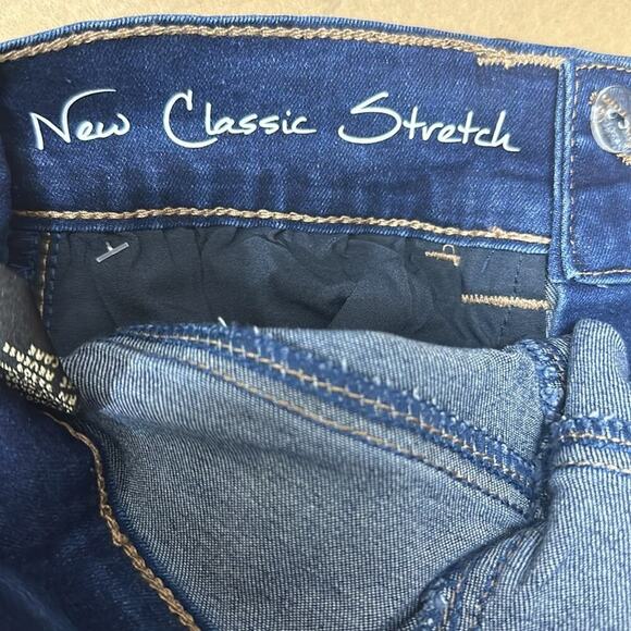 DG2 by Diane Gilman New Classic Stretch Denim Tall Trouser Jean NWT Size 6T - Picture 7 of 10